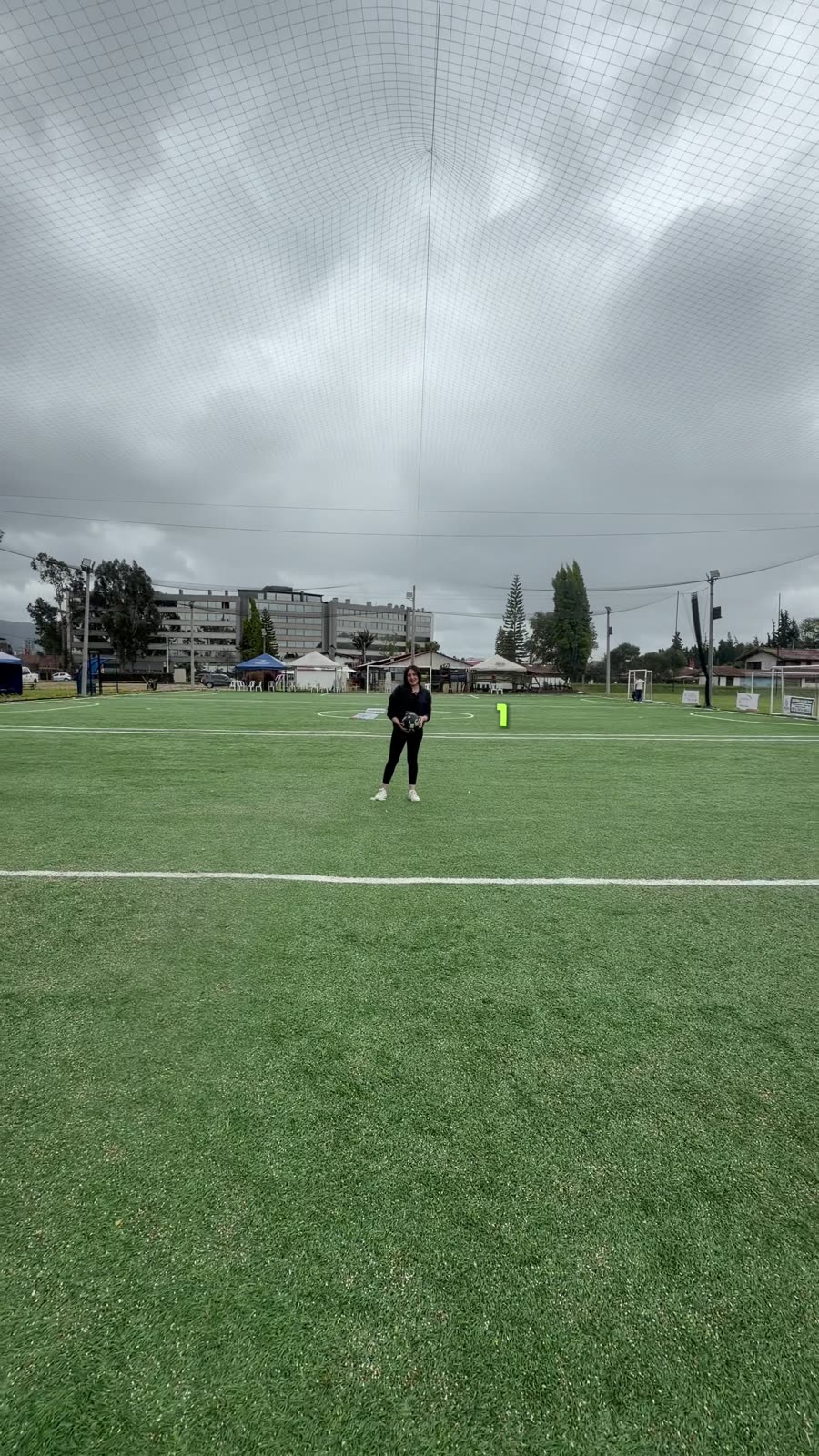 Cancha de césped natural
