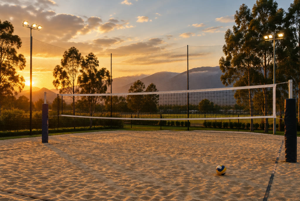 Cancha de vóley playa